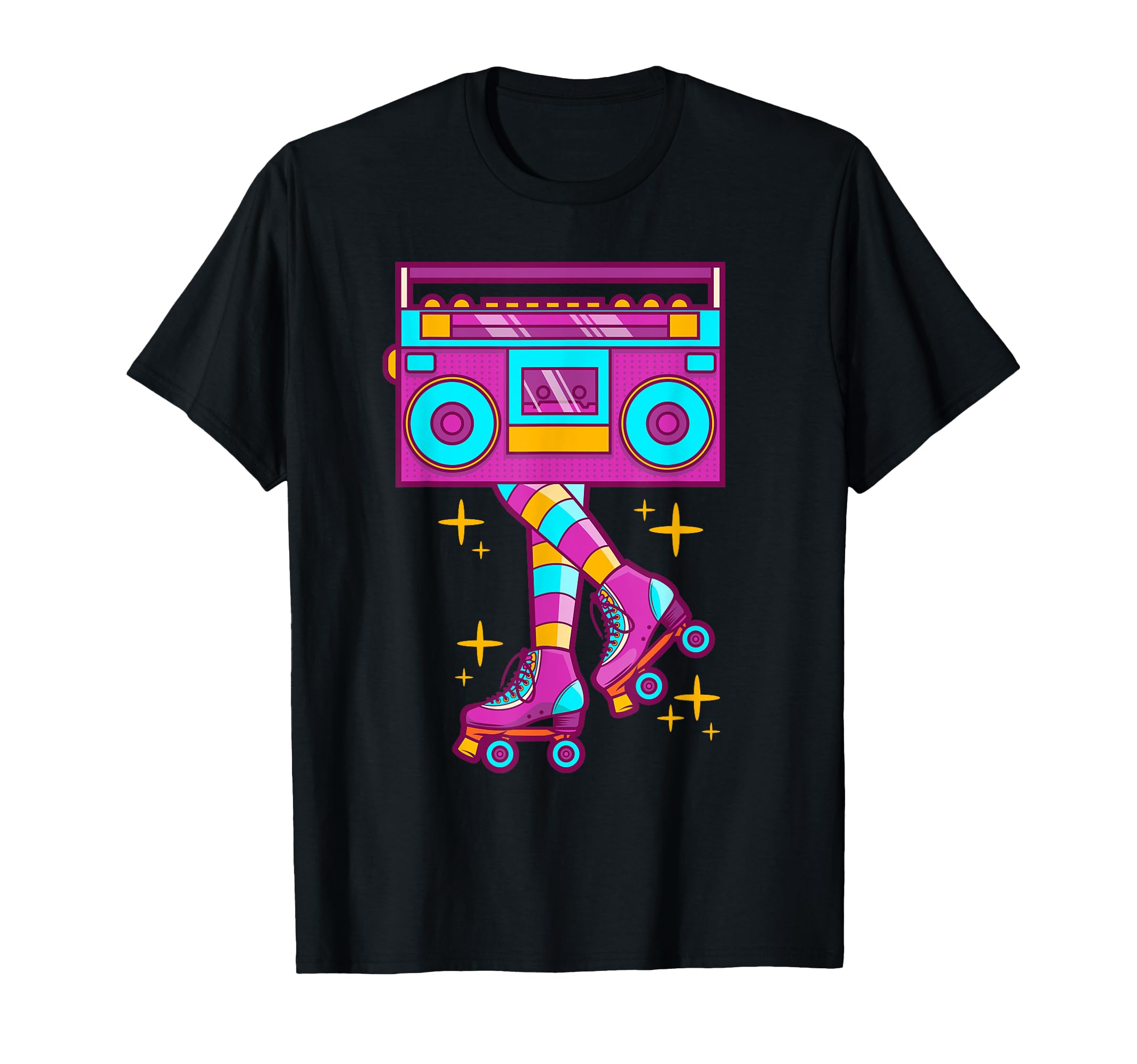Rollerskates Funny 80S Roller Disco T-Shirt - Unique Graphic Men Women - T-Shirt, Sweatshirt, Hoodie