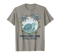 Stress Free Zone My Shell My Rules Mental T-Shirt - Novelty Apparel Unisex - T-Shirt, Sweatshirt, Hoodie