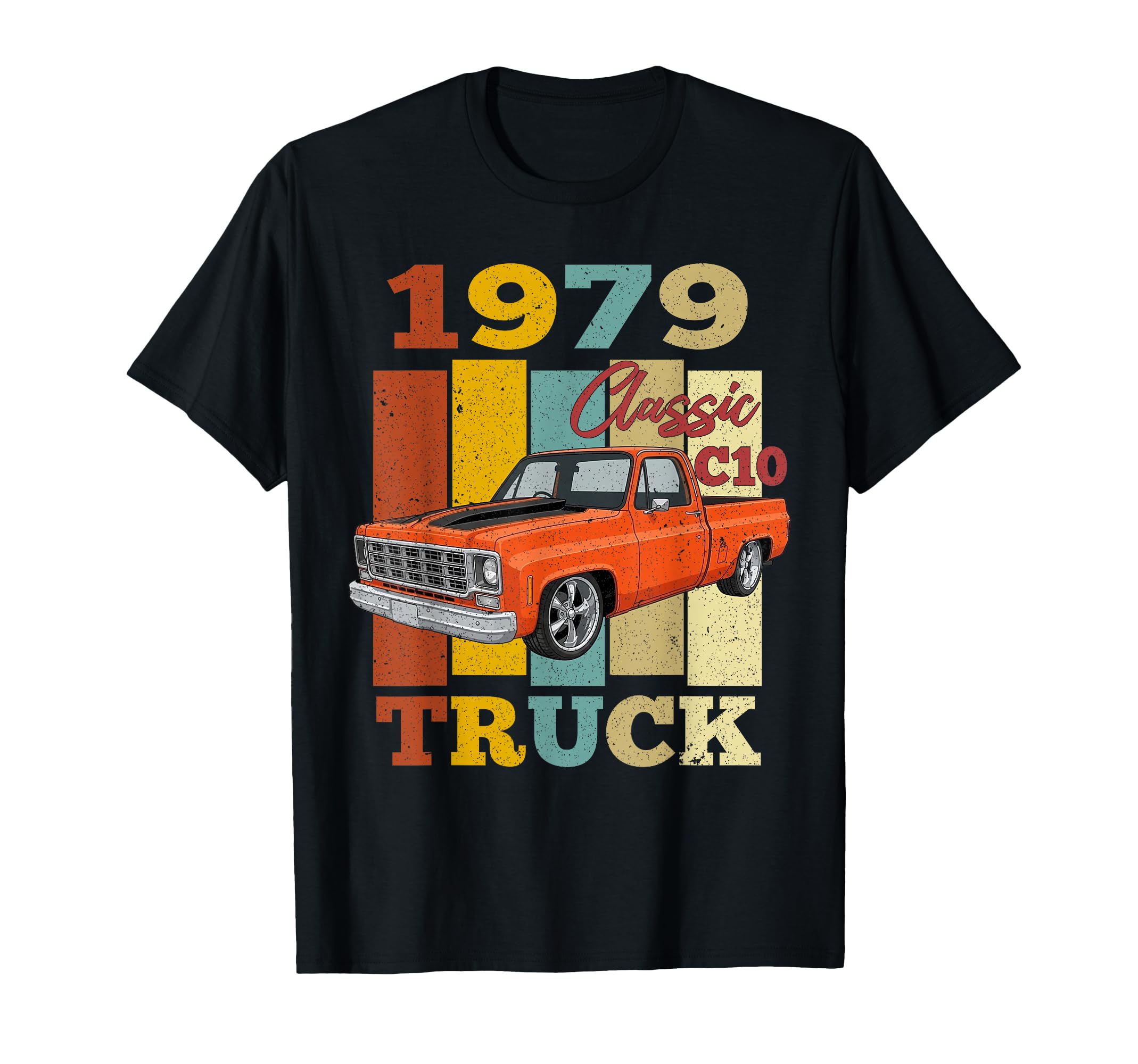 1979 C10 Truck 79 Silhouette Old Hot T-Shirt - Custom Art Print for Adults - T-Shirt, Sweatshirt, Hoodie