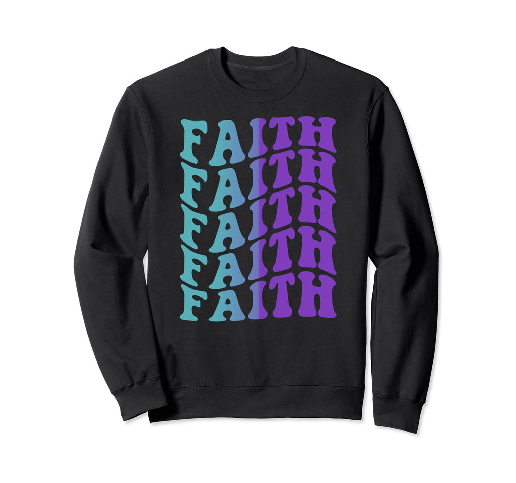 Faith Mental Health Awareness Sweatshirt - Aesthetic Graphic Unisex - T-Shirt, Sweatshirt, Hoodie