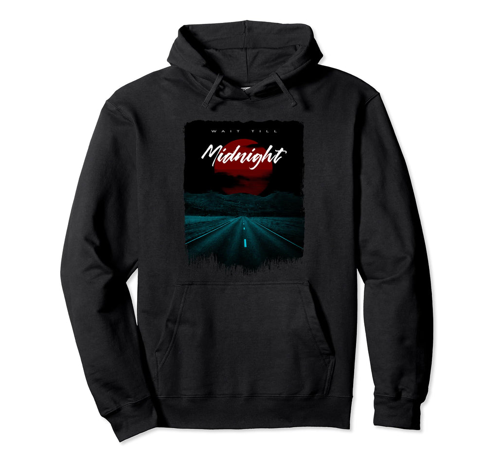 Street Sunset Retrowave Synthwave Hoodie - Fun Novelty Design Men Women - T-Shirt, Sweatshirt, Hoodie