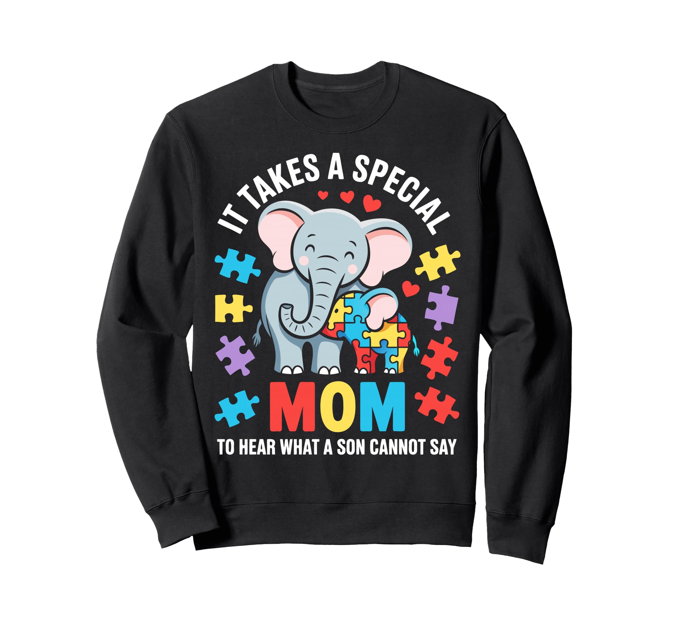 Autism Mom Special Mother Sweatshirt - Aesthetic Graphic Men Women - T-Shirt, Sweatshirt, Hoodie