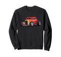 Custom Hotrod Car Illustration Sweatshirt - Streetwear Style for Adults - T-Shirt, Sweatshirt, Hoodie