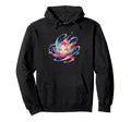 Smiling Lotus Flower Kawaii Meditation Hoodie - Graphic Print Men Women - T-Shirt, Sweatshirt, Hoodie