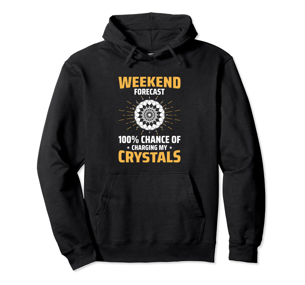 Chakra Gems Witchy Crystal Healing Hoodie - Custom Art Print for Adults - T-Shirt, Sweatshirt, Hoodie