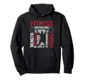 Bodybuilder Fitness Affirmation Hoodie - Casual Everyday Wear Men Women - T-Shirt, Sweatshirt, Hoodie