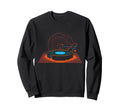 Turntable Vinyl Record Player Sketch Sweatshirt - Streetwear Style Unisex - T-Shirt, Sweatshirt, Hoodie