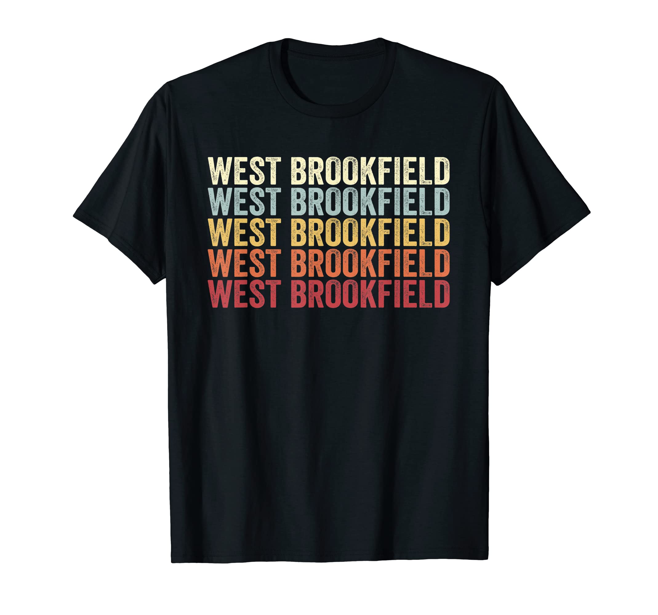 West Brookfield Massachusetts West T-Shirt - Novelty Apparel Men Women - T-Shirt, Sweatshirt, Hoodie