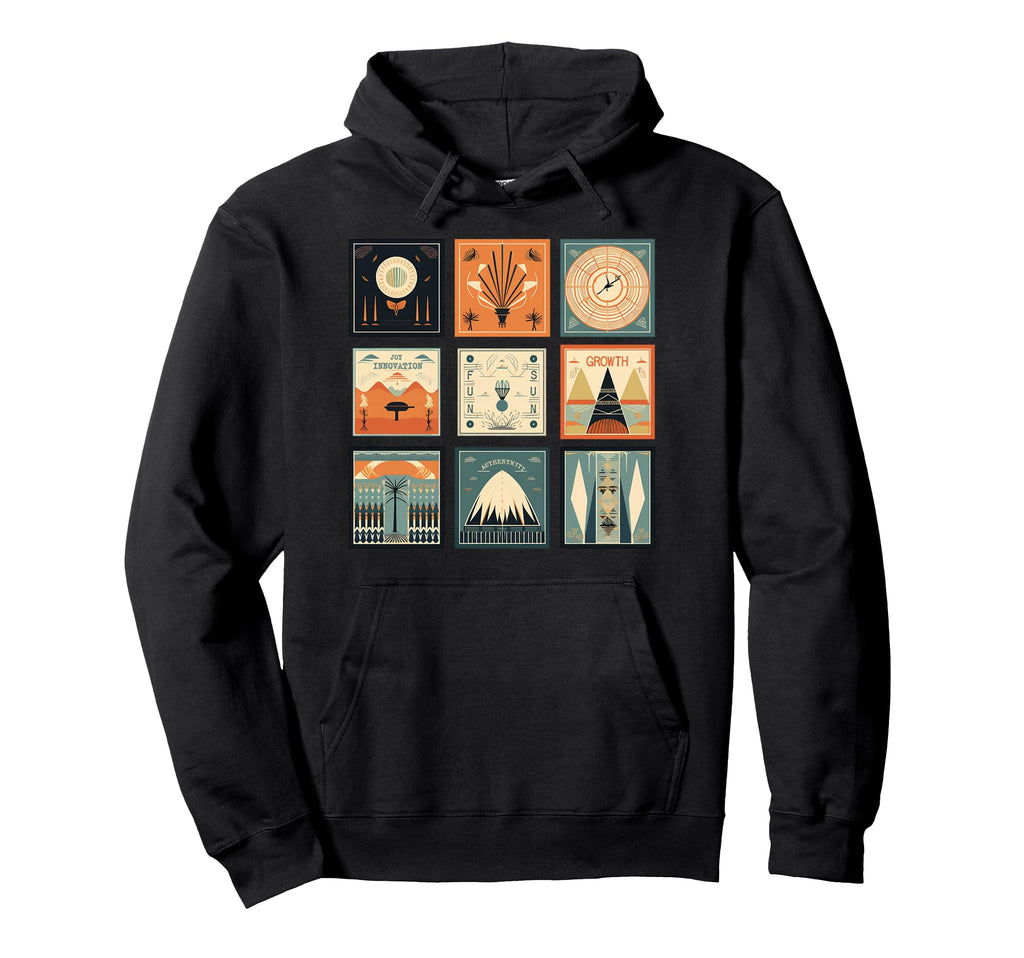 Nostalgic Journeys Inspired Hoodie - Graphic Print Men Women - T-Shirt, Sweatshirt, Hoodie