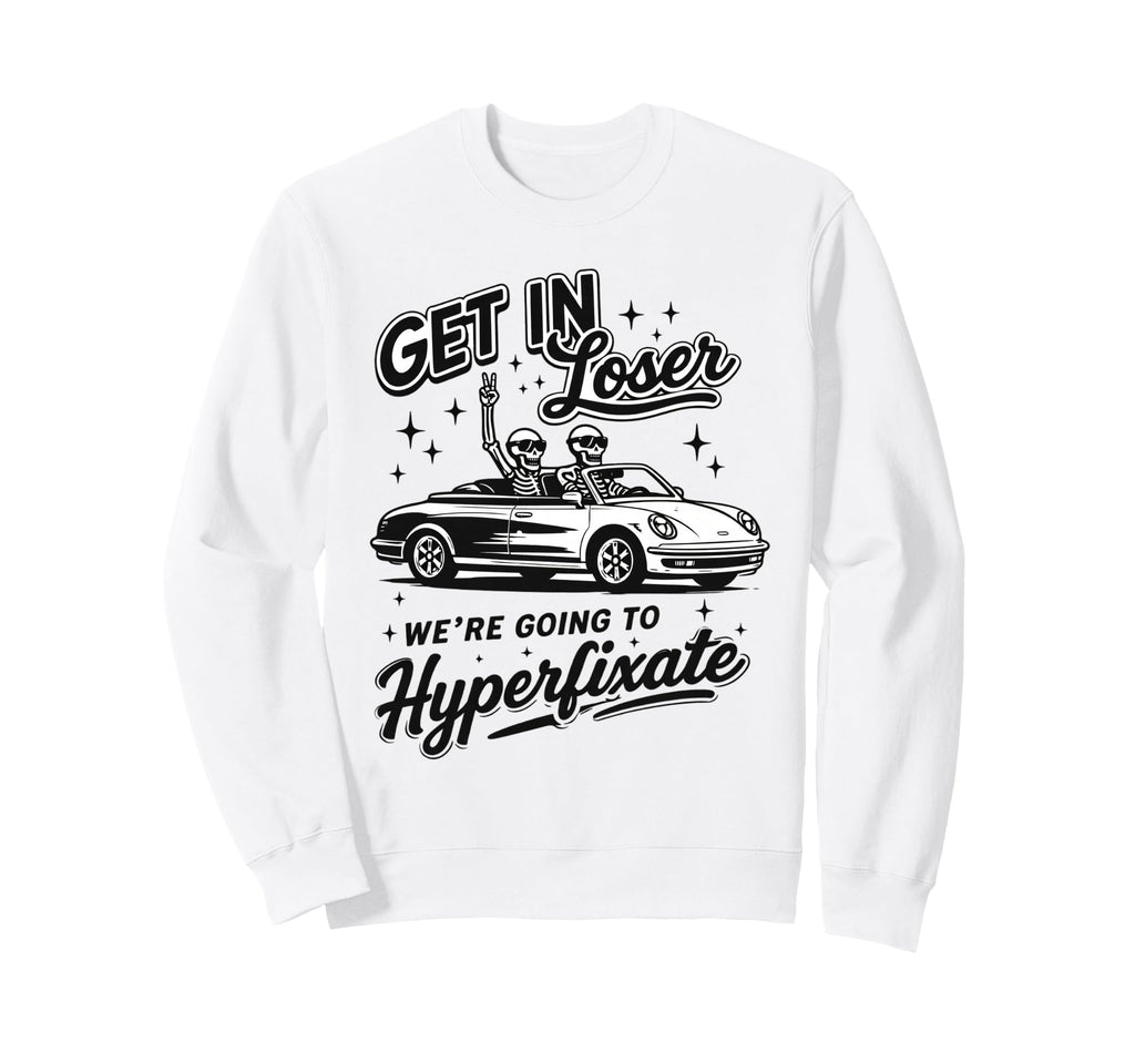 Mental Health Neurodiversity Were Sweatshirt - Trendy Graphic for Adults - T-Shirt, Sweatshirt, Hoodie