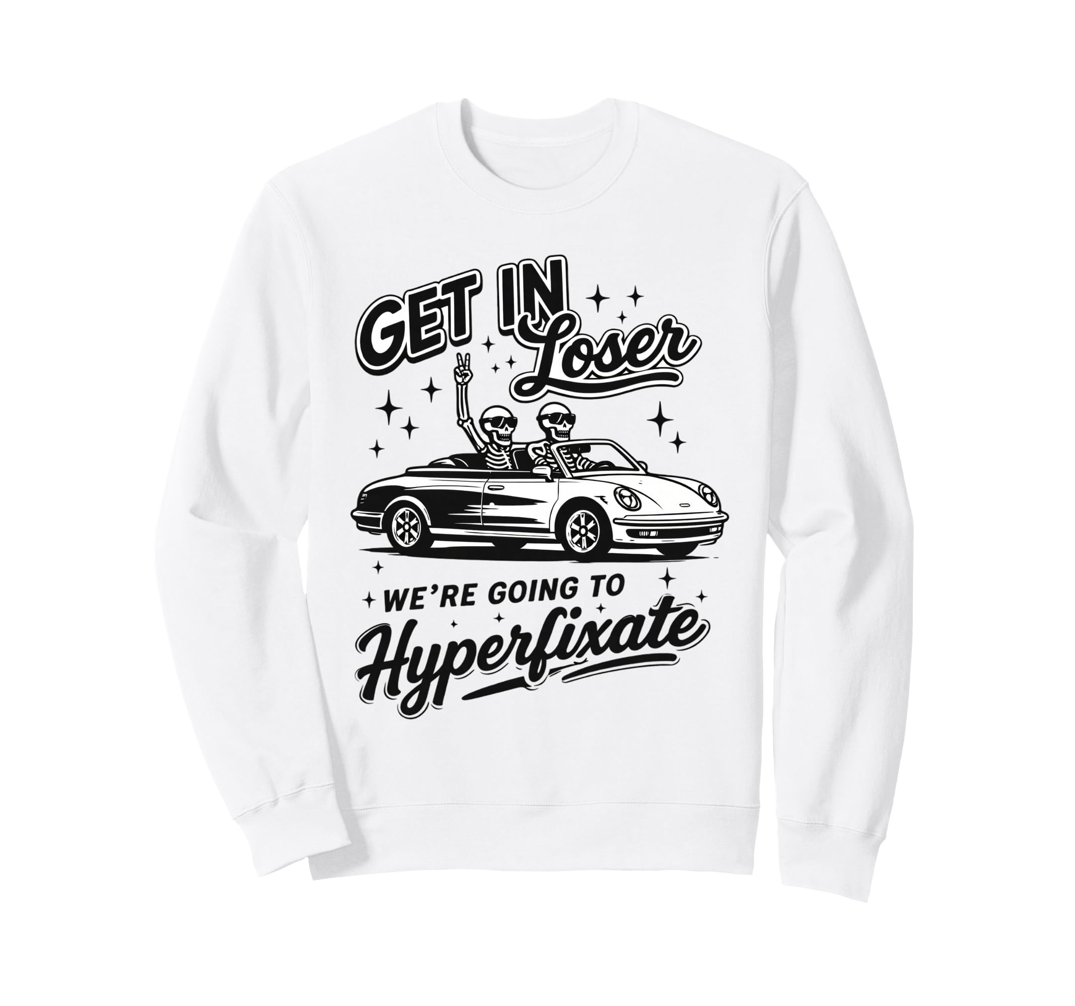 Mental Health Neurodiversity Were Sweatshirt - Trendy Graphic for Adults - T-Shirt, Sweatshirt, Hoodie