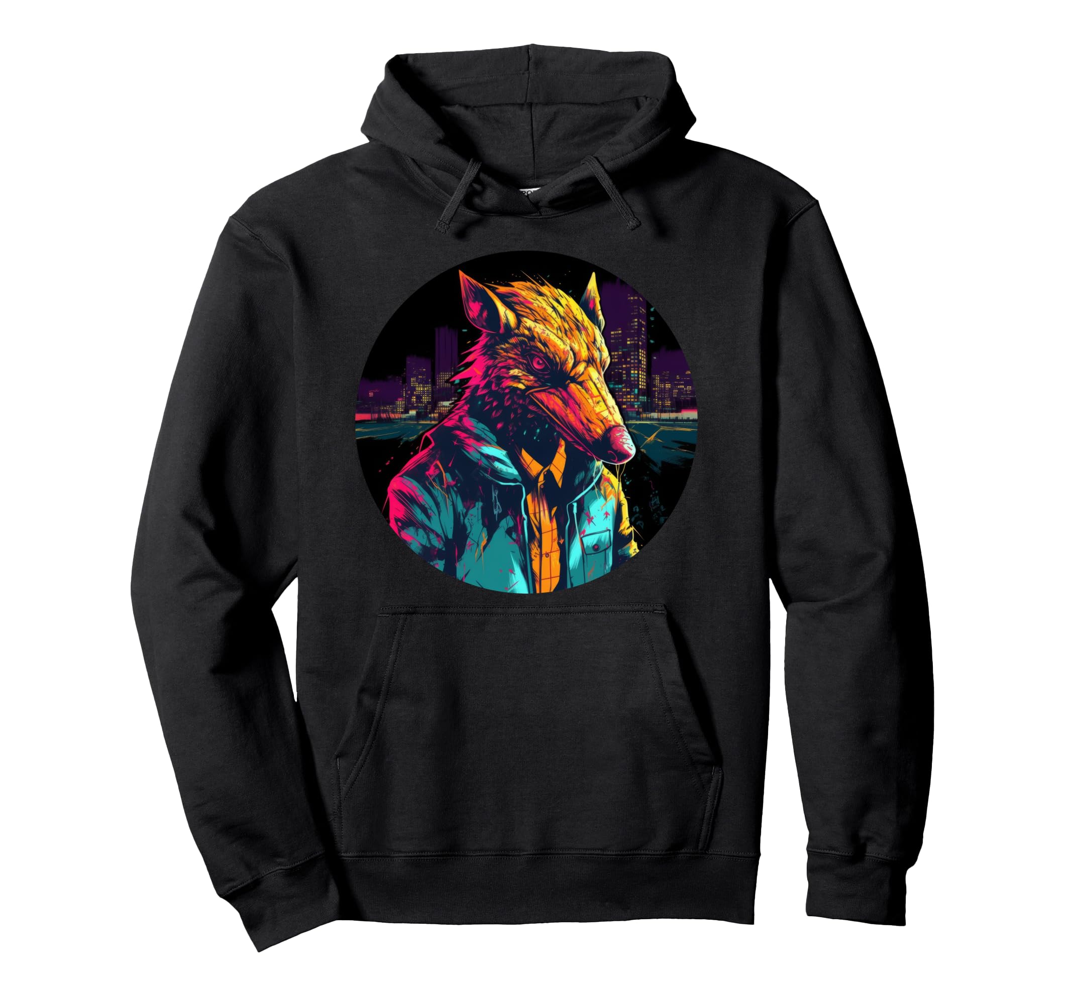 Graffiti Badger Street Art Urban Outrun Hoodie - Novelty Apparel Men Women - T-Shirt, Sweatshirt, Hoodie