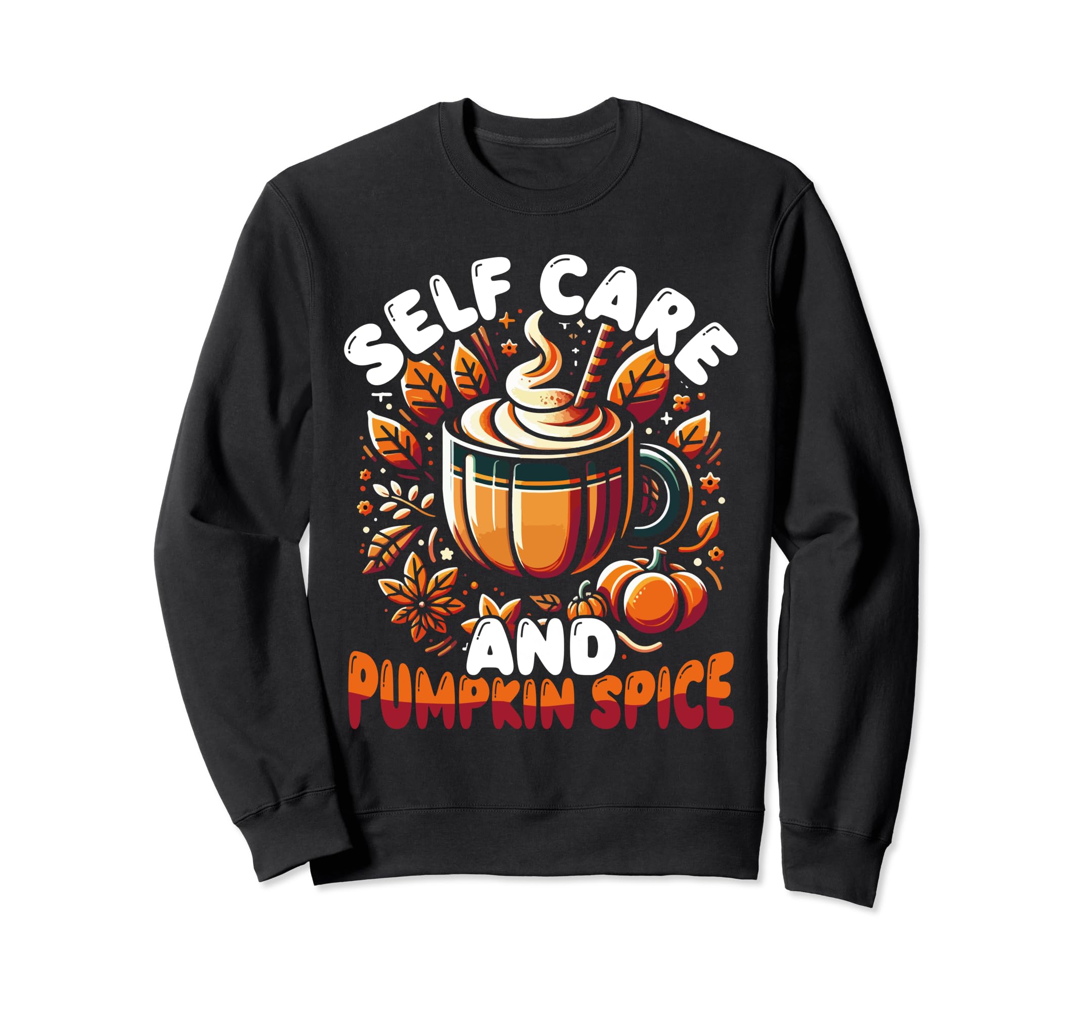 Autumn Fall Aesthetic Pumpkin Sweatshirt - Streetwear Style Men Women - T-Shirt, Sweatshirt, Hoodie