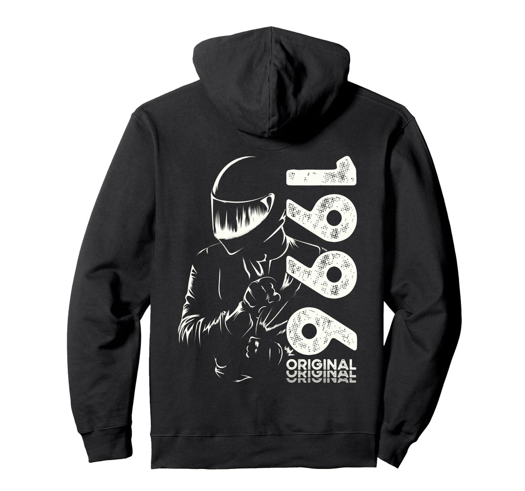 30Th Birthday Motorcycle Motorcyclist Hoodie - Graphic Print Men Women - T-Shirt, Sweatshirt, Hoodie