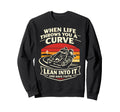 Christian Motorcycle Biker When Life Sweatshirt - Graphic Print for Adults - T-Shirt, Sweatshirt, Hoodie