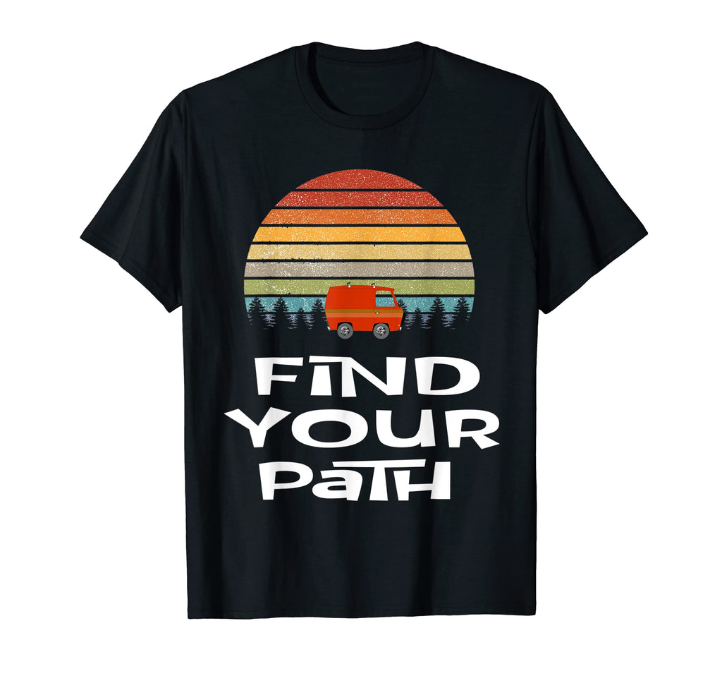 Find Your Path Rv Vacation Getaway T-Shirt - Aesthetic Graphic Unisex - T-Shirt, Sweatshirt, Hoodie