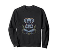 Yoga Koala Meditation Mindfulness Sweatshirt - Unique Graphic Men Women - T-Shirt, Sweatshirt, Hoodie