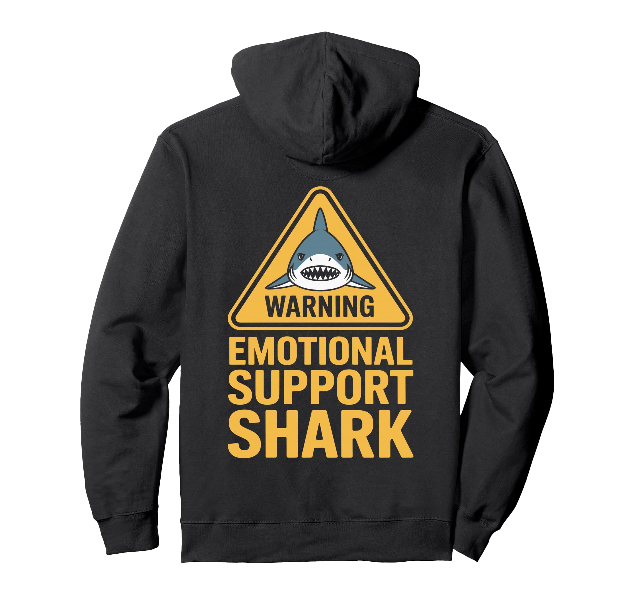 Emotional Support Shark Do Not Pet Gifts Hoodie - Streetwear Style Unisex - T-Shirt, Sweatshirt, Hoodie