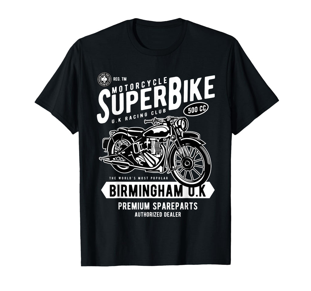 Biker Motorcycle Super Motor T-Shirt - Graphic Print Men Women - T-Shirt, Sweatshirt, Hoodie