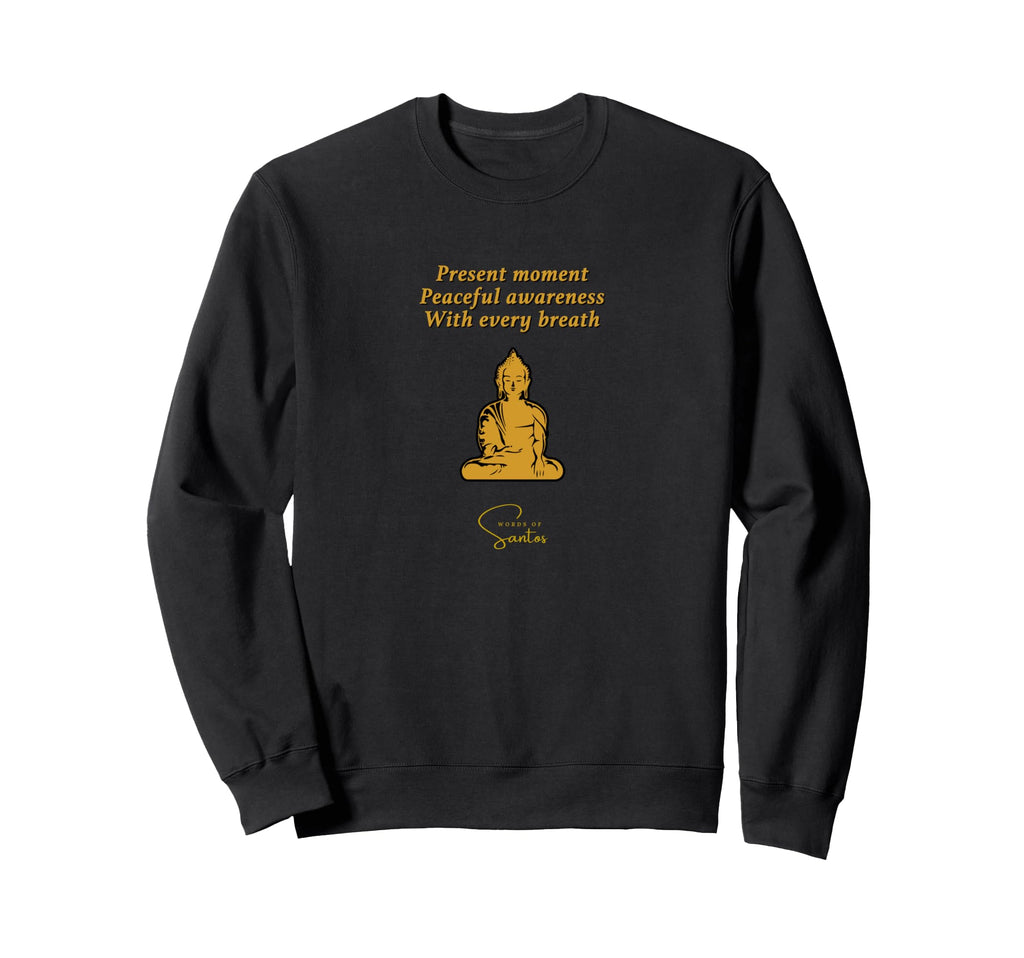 Meditation Zen Mindfulness Breathwork Sweatshirt - Graphic Print Men Women - T-Shirt, Sweatshirt, Hoodie