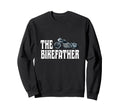 Biker Biker Dad Bikefather Funny Sweatshirt - Trendy Graphic Unisex - T-Shirt, Sweatshirt, Hoodie