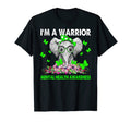 Elephant Im Warrior Mental Health T-Shirt - Trendy Graphic Men Women - T-Shirt, Sweatshirt, Hoodie