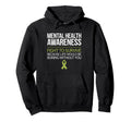 Mental Health Awareness Month Sweatshirt - Minimalist Print for Adults - T-Shirt, Sweatshirt, Hoodie