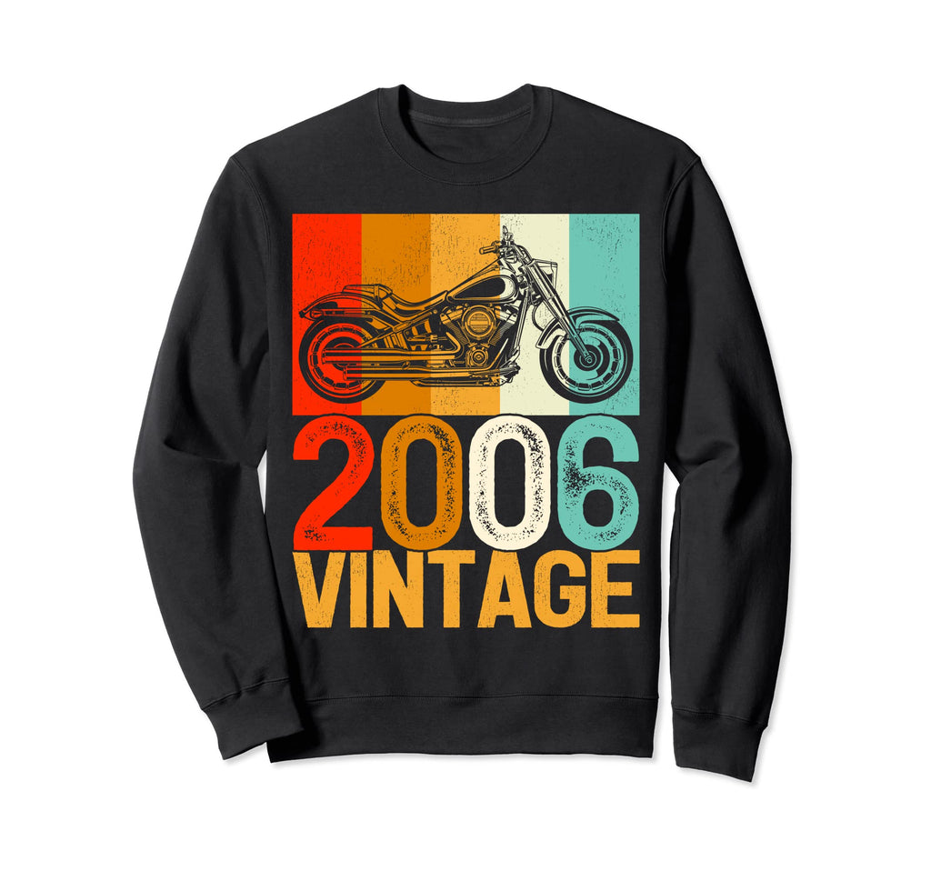 16 Years Old Motorcycle 2006 16Th Sweatshirt - Unique Graphic Unisex - T-Shirt, Sweatshirt, Hoodie