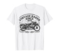 Racer Since 1979 Motorbike T-Shirt - Fun Novelty Design for Adults - T-Shirt, Sweatshirt, Hoodie