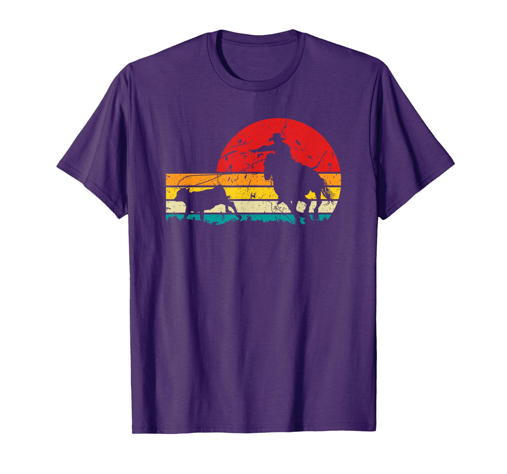 Breakaway Roping Cowboy Rodeo Calf Roping T-Shirt - Unique Graphic Unisex - T-Shirt, Sweatshirt, Hoodie