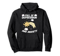 Full Depression Anxiety Star Mental Hoodie - Streetwear Style for Adults - T-Shirt, Sweatshirt, Hoodie