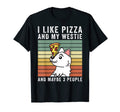 I Like Pizza Westie Dog T-Shirt - Aesthetic Graphic Men Women - T-Shirt, Sweatshirt, Hoodie