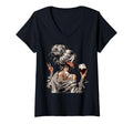 Womens Messy Bun Wine Just Breathe T-Shirt - Streetwear Style Men Women - T-Shirt, Sweatshirt, Hoodie
