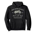 Motorcycle Club Cafe Racer Hoodie - Fun Novelty Design Men Women - T-Shirt, Sweatshirt, Hoodie