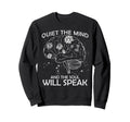 Quiet Mind Mental Wellness Mindfulness Sweatshirt - Graphic Print Unisex - T-Shirt, Sweatshirt, Hoodie