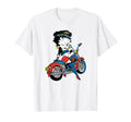 Betty Boop Biker Babe Color Pop T-Shirt - Novelty Apparel Unisex - T-Shirt, Sweatshirt, Hoodie