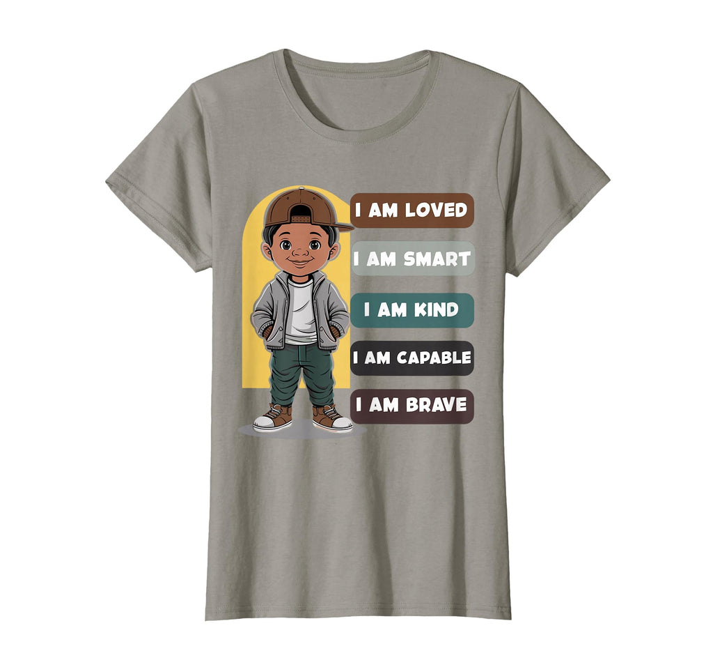 Positive Affirmations African American T-Shirt - Unique Graphic Unisex - T-Shirt, Sweatshirt, Hoodie