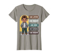 Positive Affirmations African American T-Shirt - Unique Graphic Unisex - T-Shirt, Sweatshirt, Hoodie