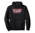 Mental Health Healing Progress Self Care Hoodie - Aesthetic Graphic Unisex - T-Shirt, Sweatshirt, Hoodie