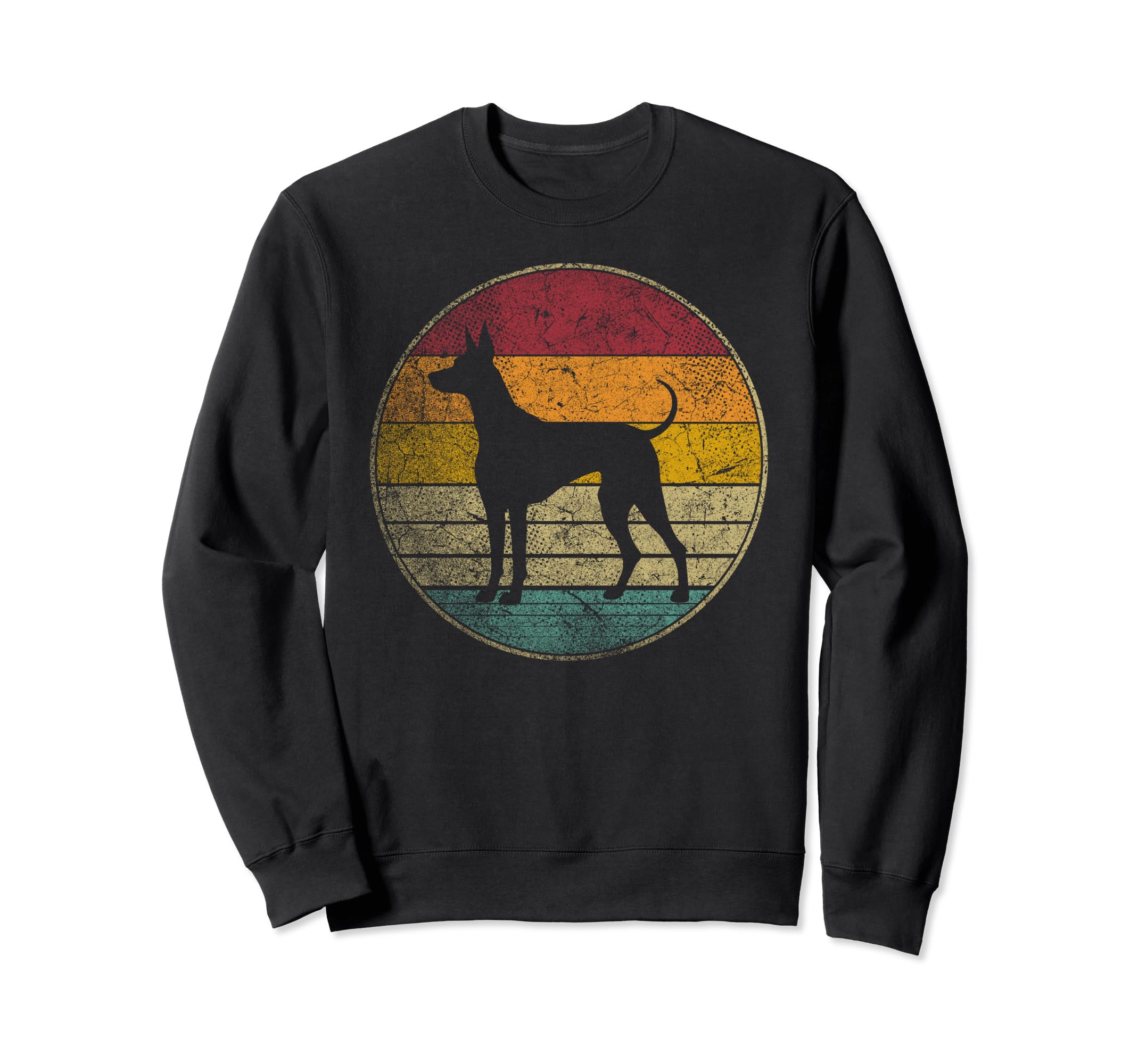 Doberman Pinscher Dog Silhouette Sweatshirt - Custom Art Print for Adults - T-Shirt, Sweatshirt, Hoodie