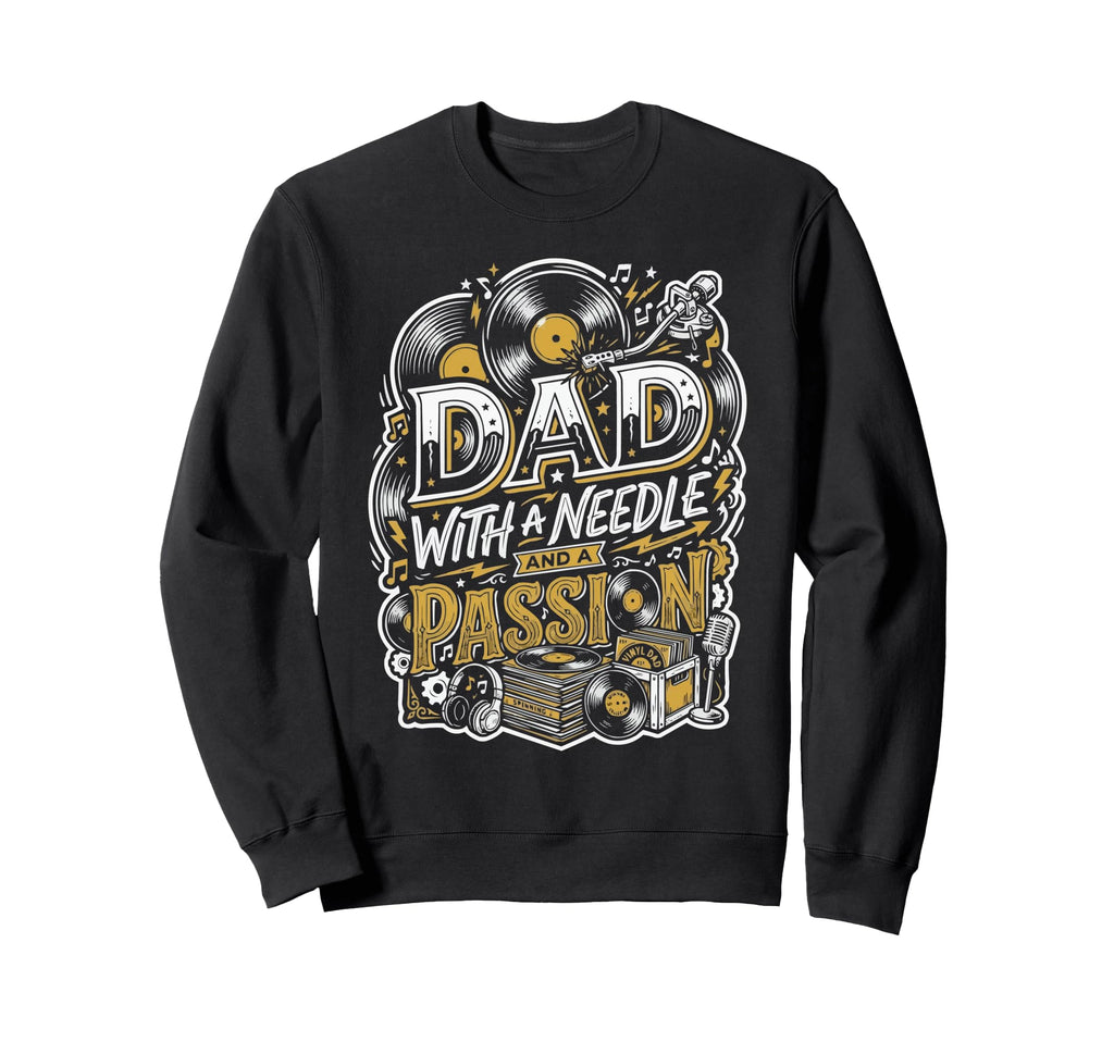 Vinyl Record Player Vinyl Collector Sweatshirt - Novelty Apparel Unisex - T-Shirt, Sweatshirt, Hoodie