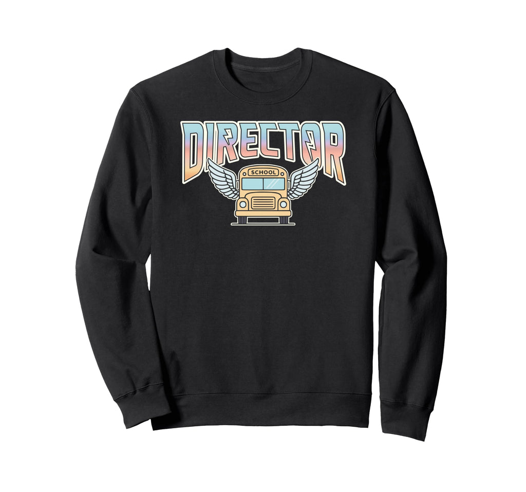 School Director Bus Rock Band Sweatshirt - Graphic Print Men Women - T-Shirt, Sweatshirt, Hoodie