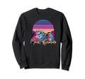 Mount Rushmore Synthwave Retrowave Sweatshirt - Novelty Apparel Men Women - T-Shirt, Sweatshirt, Hoodie