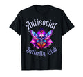 Antisocial Butterfly Club Gothic Death T-Shirt - Graphic Print Unisex - T-Shirt, Sweatshirt, Hoodie