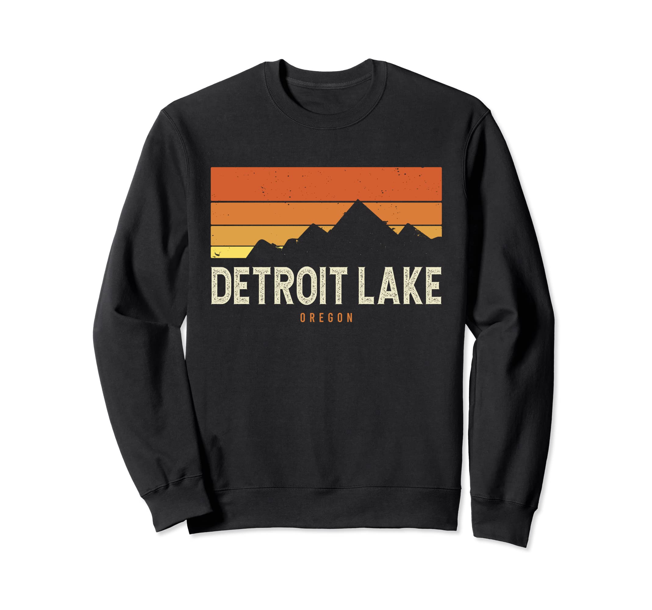 Detroit Lake Oregon Mountains Hiking Sweatshirt - Trendy Graphic Unisex - T-Shirt, Sweatshirt, Hoodie