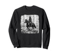 Cowboy Western Sweatshirt - Streetwear Style Unisex - T-Shirt, Sweatshirt, Hoodie