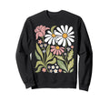 Wildflowers Flowers Pattern Sweatshirt - Aesthetic Graphic for Adults - T-Shirt, Sweatshirt, Hoodie