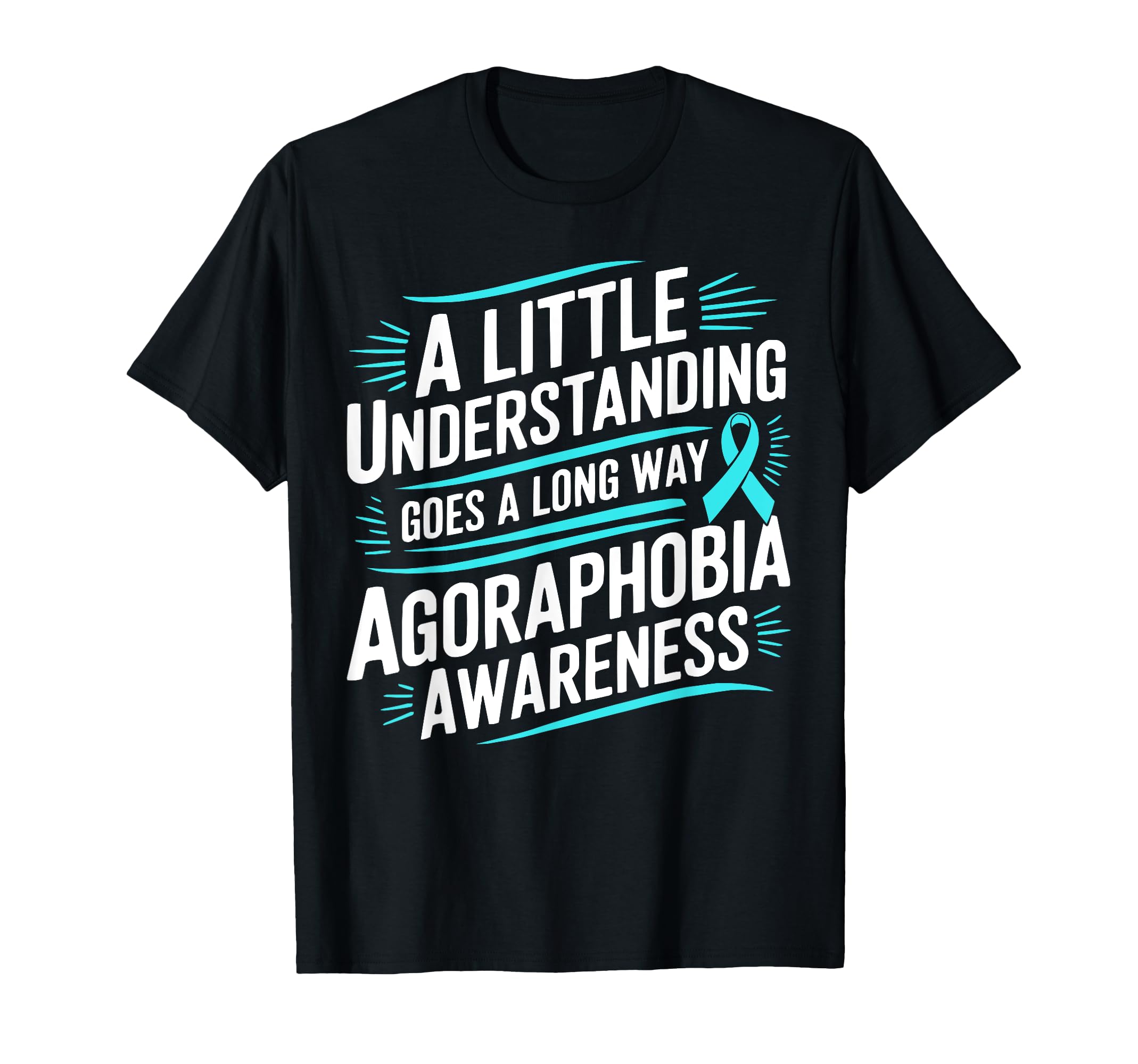 Agoraphobia Awareness Fighter Anti T-Shirt - Novelty Apparel for Adults - T-Shirt, Sweatshirt, Hoodie