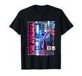 Okayama City 80S Synthwave Racing T-Shirt - Casual Everyday Wear Unisex - T-Shirt, Sweatshirt, Hoodie