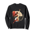 Clackama 1920S Art Deco Indian Moon Sweatshirt - Trendy Graphic Men Women - T-Shirt, Sweatshirt, Hoodie